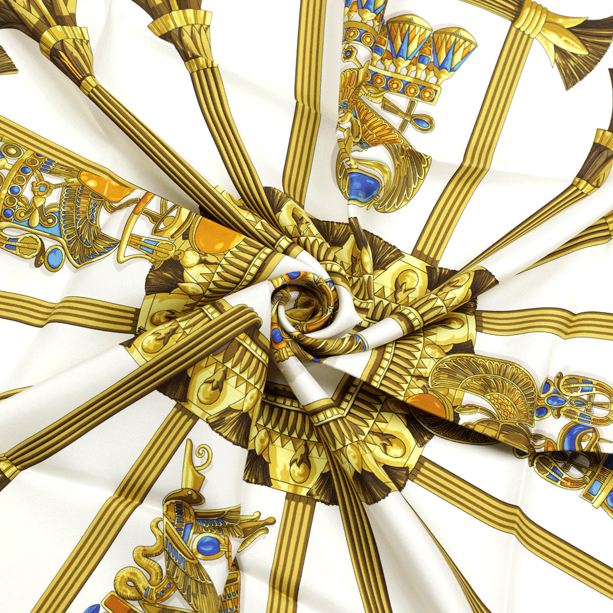 Hermes Scarf "Egypte" by Caty Latham 90cm Silk | Carre Foulard
