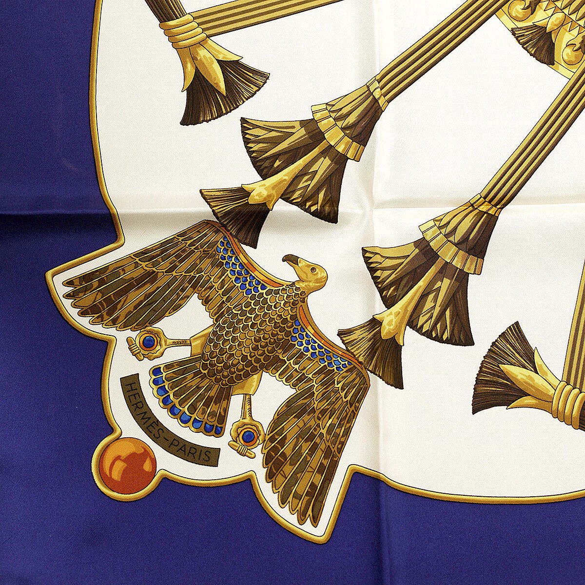 Hermes Scarf "Egypte" by Caty Latham 90cm Silk | Carre Foulard