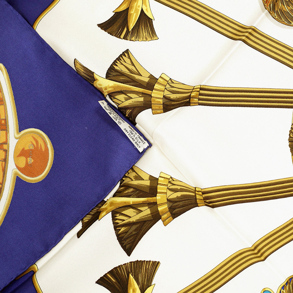 Hermes Scarf "Egypte" by Caty Latham 90cm Silk | Carre Foulard