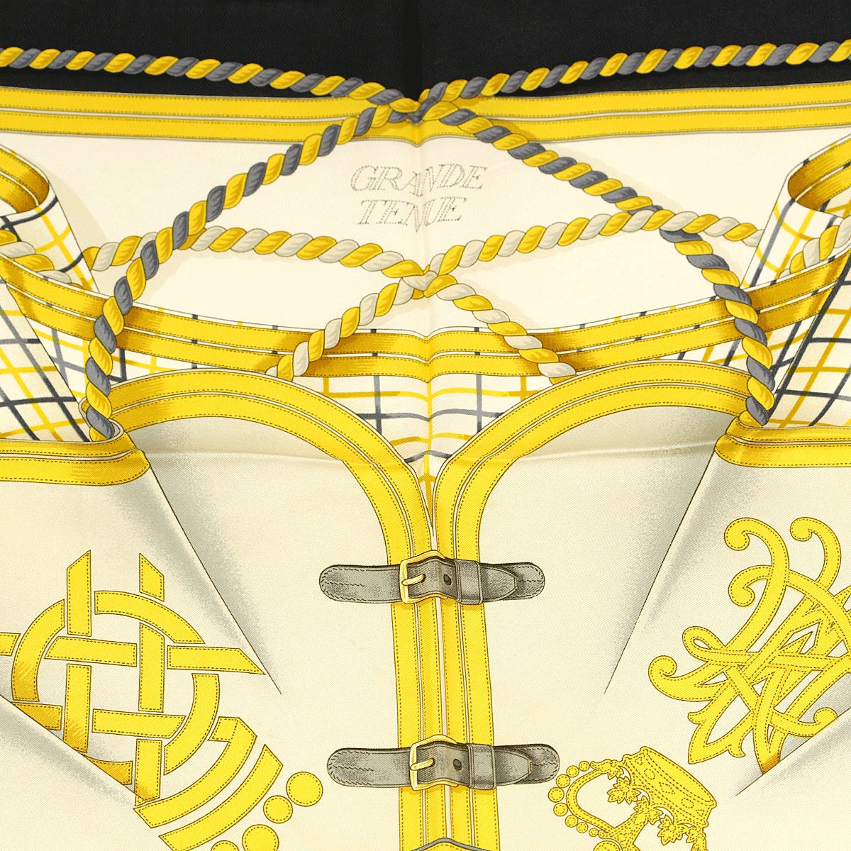 Hermes Scarf "Grande Tenue" by Henri d'Origny 90cm Silk | Carre Foulard