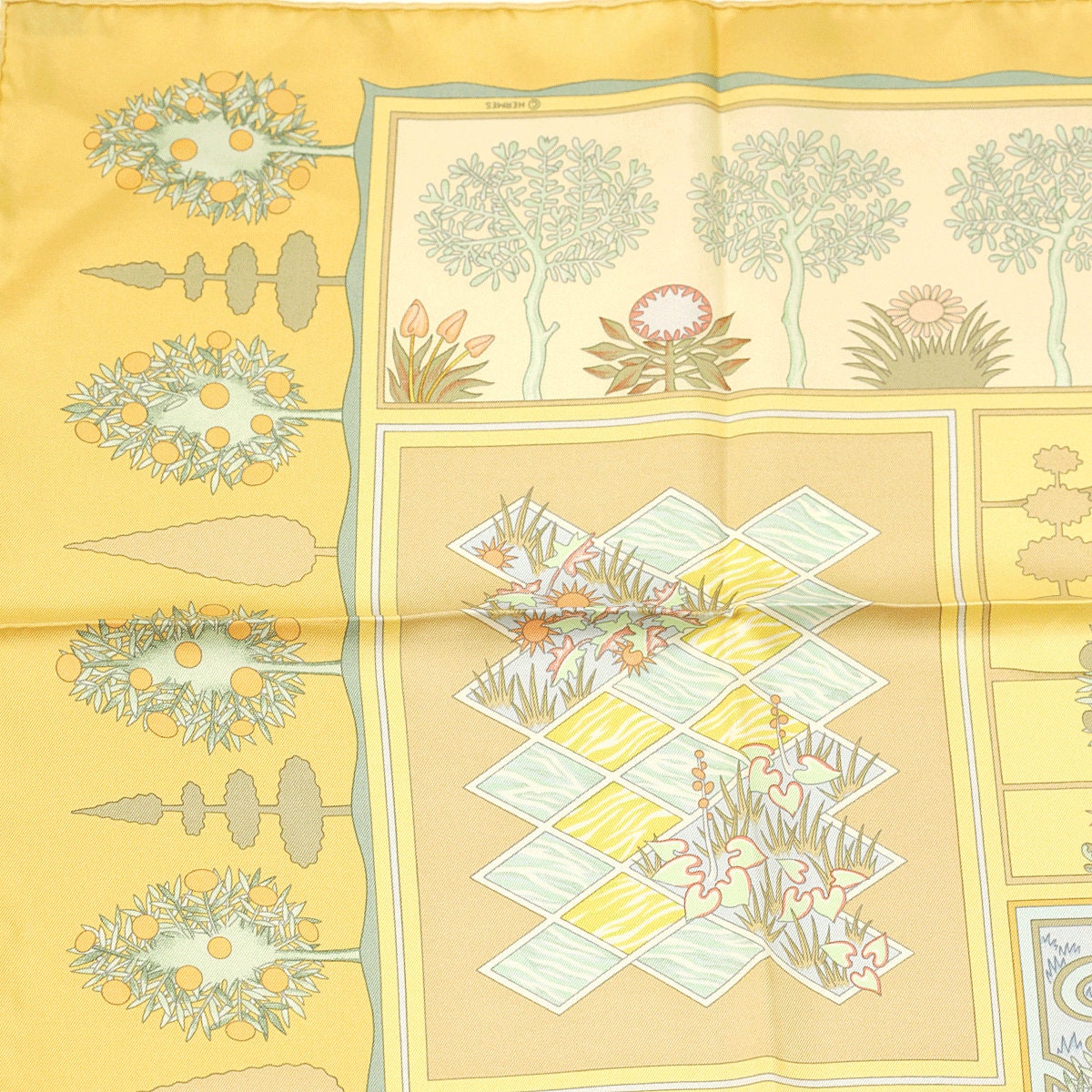 Hermes Scarf "Paridaiza" by Eugene Brunelle 90cm Silk | Carre Foulard
