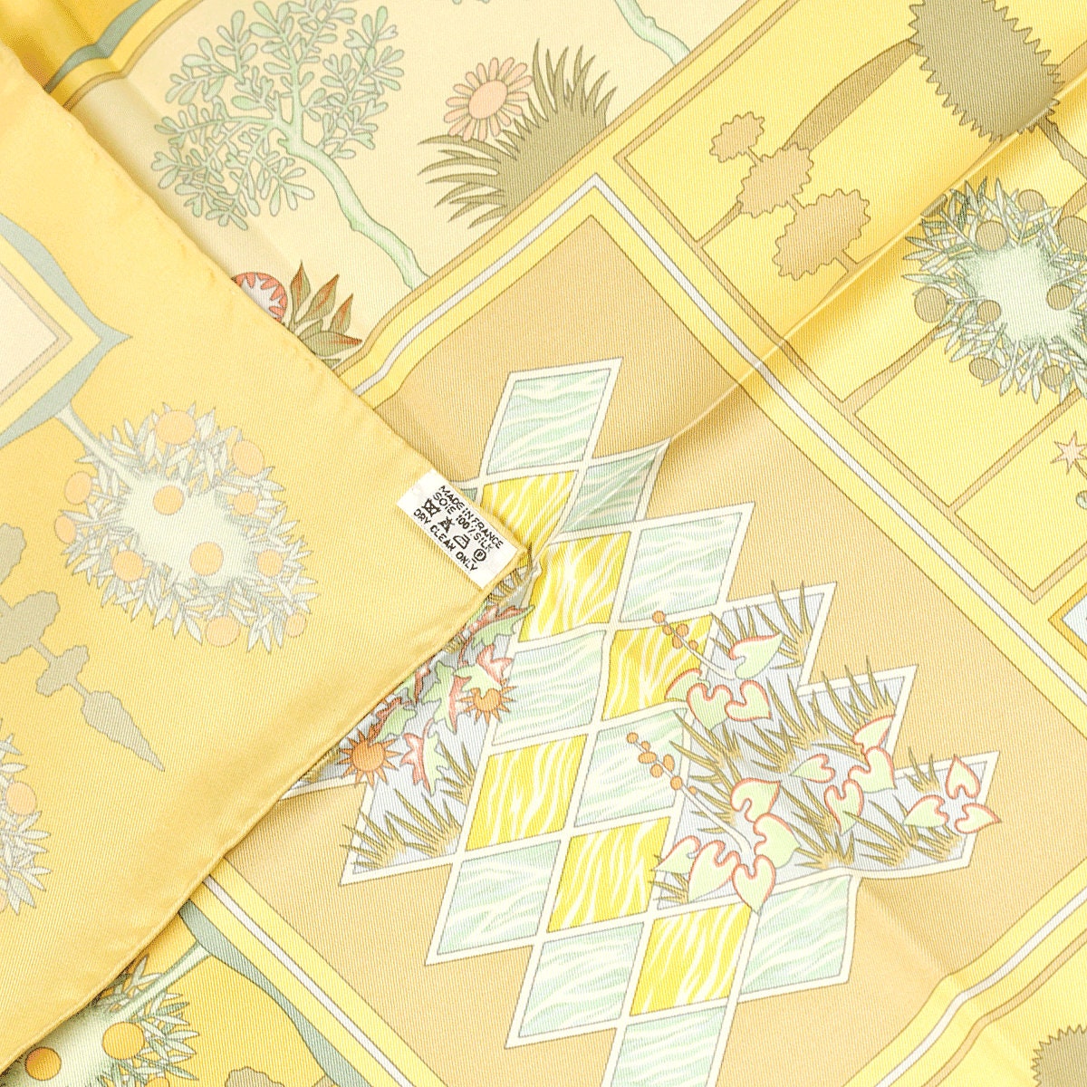 Hermes Scarf "Paridaiza" by Eugene Brunelle 90cm Silk | Carre Foulard