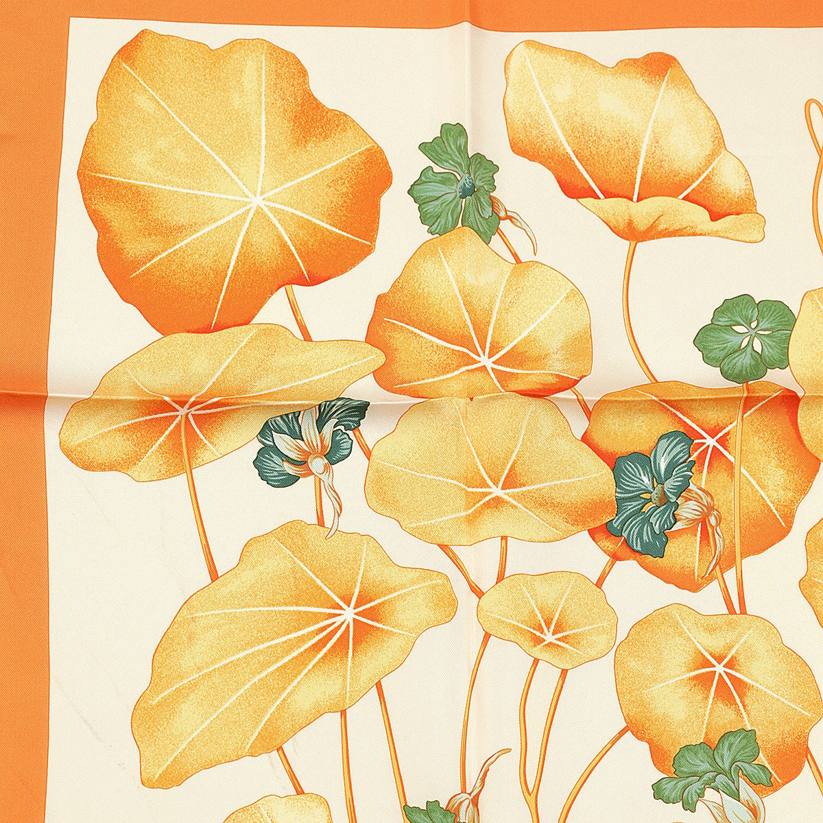 Hermes Scarf "Les Capucines" by Antoine De Jacquelot 90cm Silk | Carre Foulard