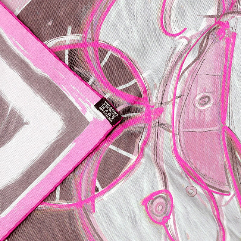 Hermes Scarf "New Springs" by Dimitri Rybaltchenko 90cm Silk | Foulard Carre