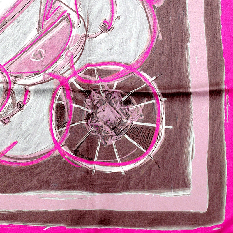 Hermes Scarf "New Springs" by Dimitri Rybaltchenko 90cm Silk | Foulard Carre