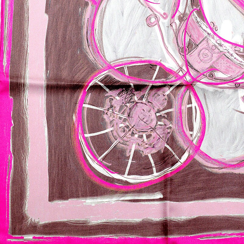 Hermes Scarf "New Springs" by Dimitri Rybaltchenko 90cm Silk | Foulard Carre
