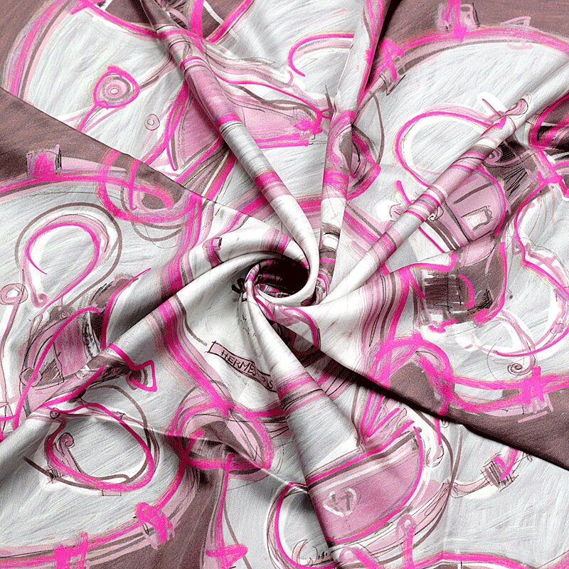 Hermes Scarf "New Springs" by Dimitri Rybaltchenko 90cm Silk | Foulard Carre