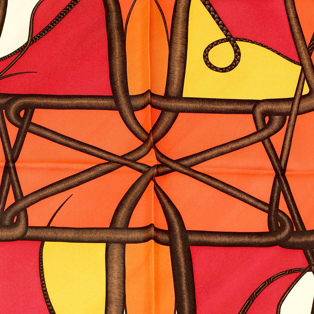 Hermes Scarf "Coup de Fouet" by Florence Manlik 90cm Silk | Carre Foulard