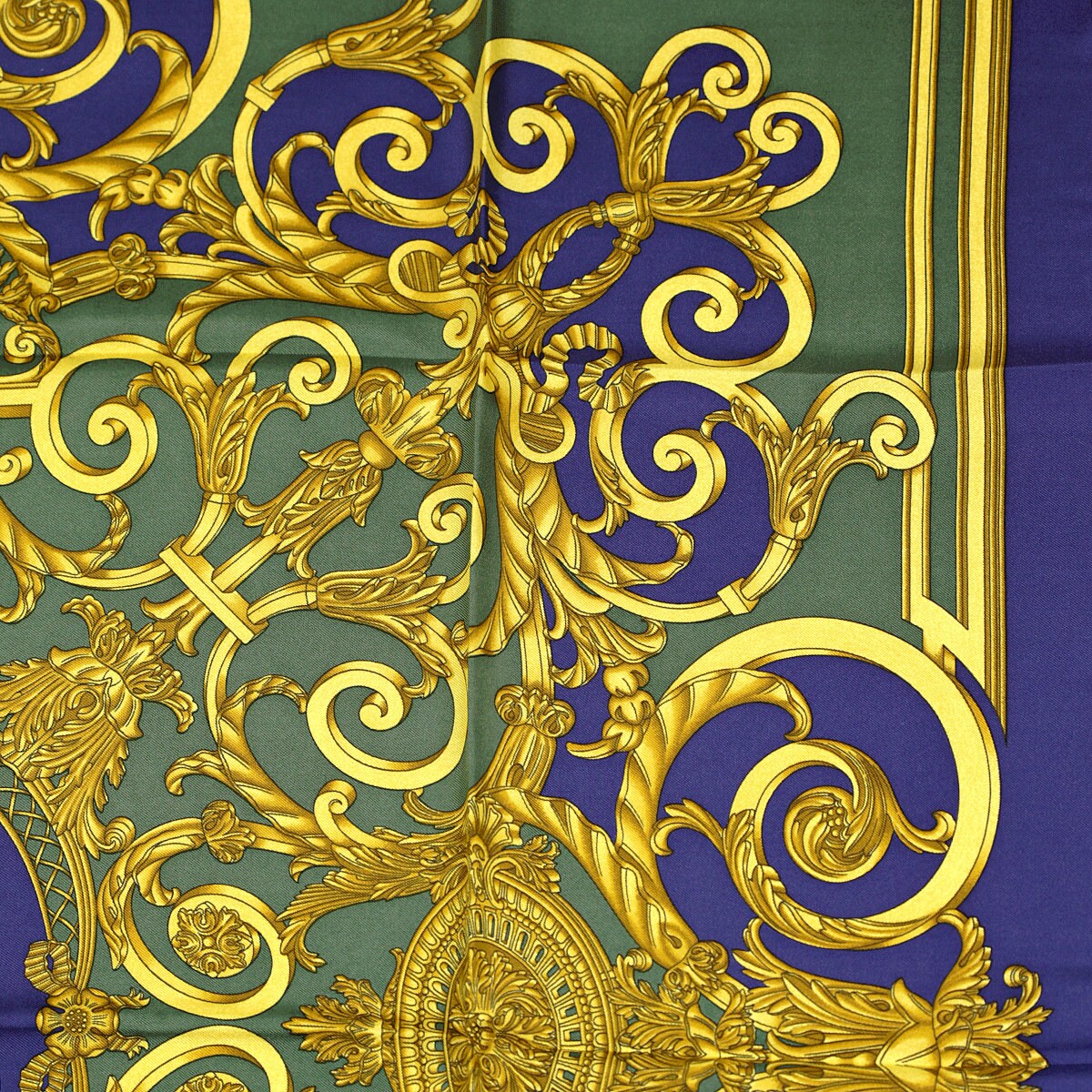 Hermes Scarf "Tuileries" by Joachim Metz 90cm Silk | Carre Foulard