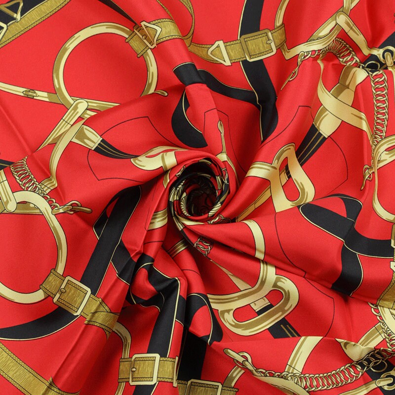 Hermes Scarf "Eperon d'Or" by Henri d'Origny 90cm Silk | Foulard Carre