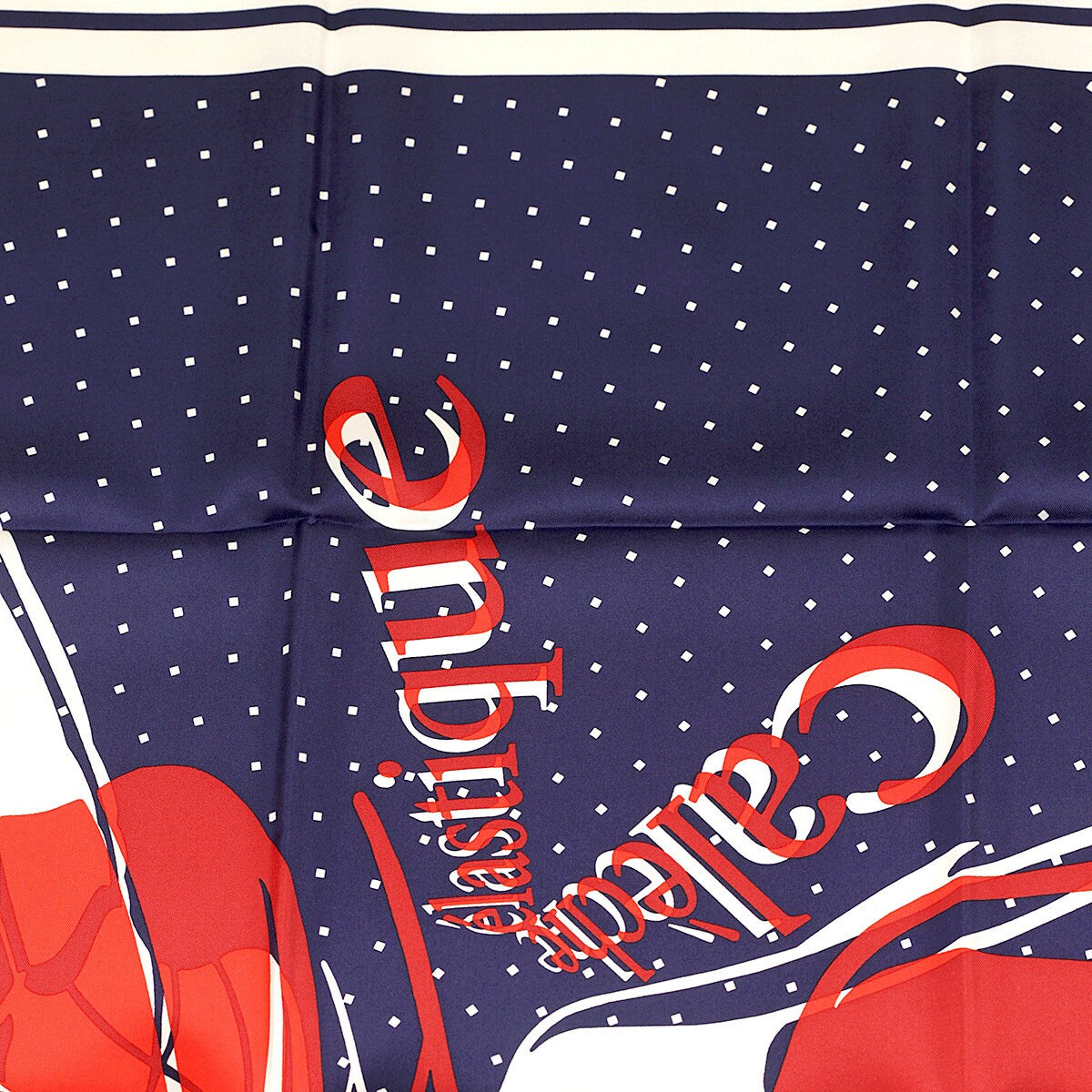 Hermes Scarf "Caleche Elastique" by Bali Barret 90cm Silk | Carre Foulard NWT