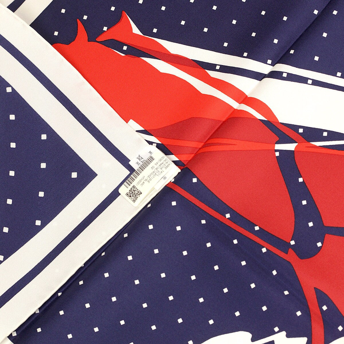 Hermes Scarf "Caleche Elastique" by Bali Barret 90cm Silk | Carre Foulard NWT