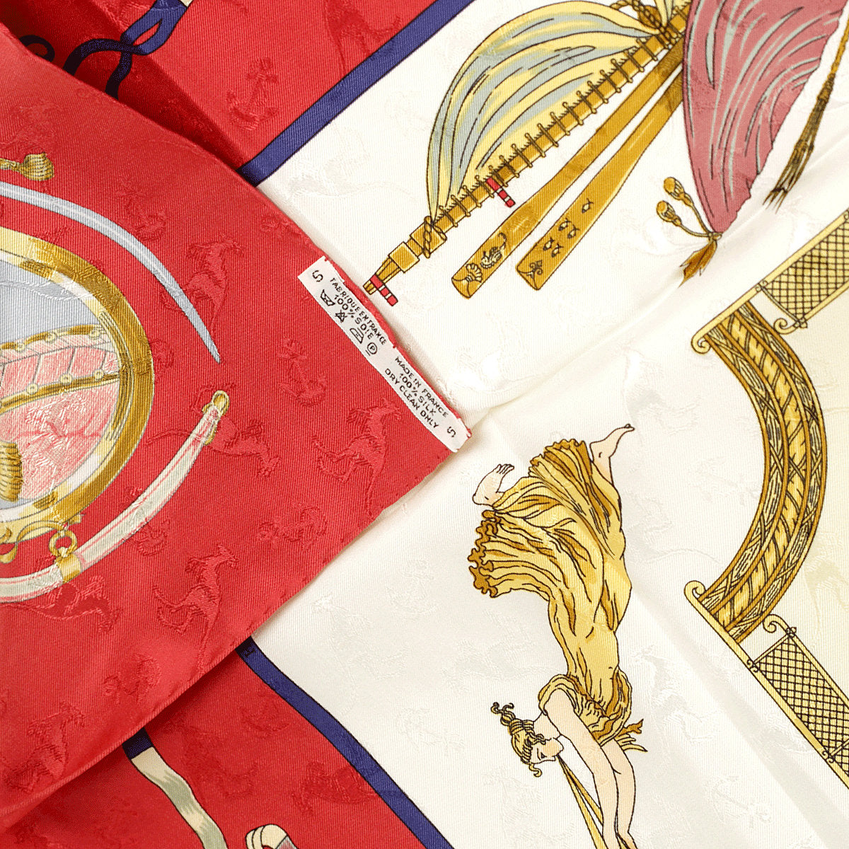 Hermes Scarf "Le Geographe" by Sandra Laroche 90cm Silk | Carre Foulard