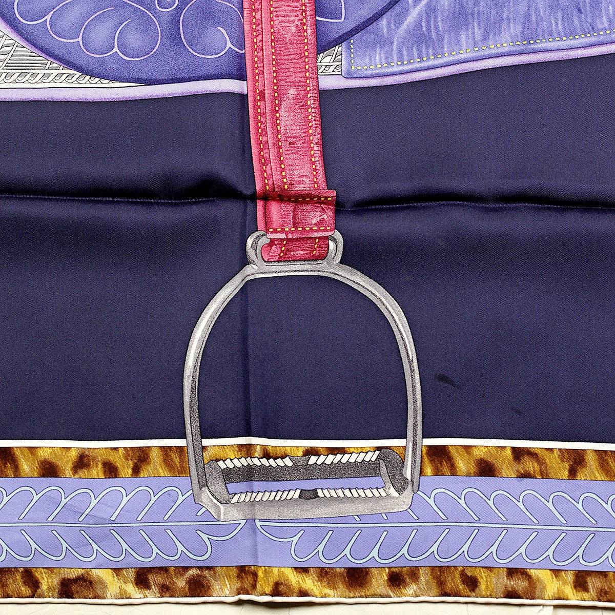 Hermes Scarf "Selle d'Officier en Grand Tenue" by Wlodek Kaminski 90cm Silk | Carre Foulard