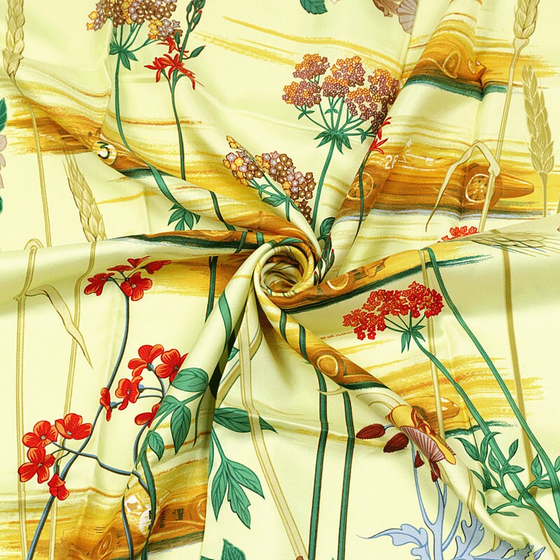 Hermes Scarf "Les Bolides" by Rene Dumas 90cm Silk | Carre Foulard