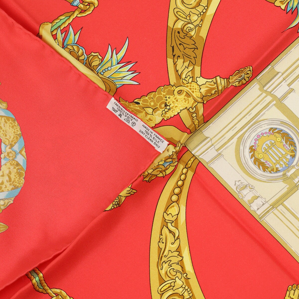 Hermes Scarf "Opera Palais Garnier" by Caty Latham 90cm Silk | Foulard Carre