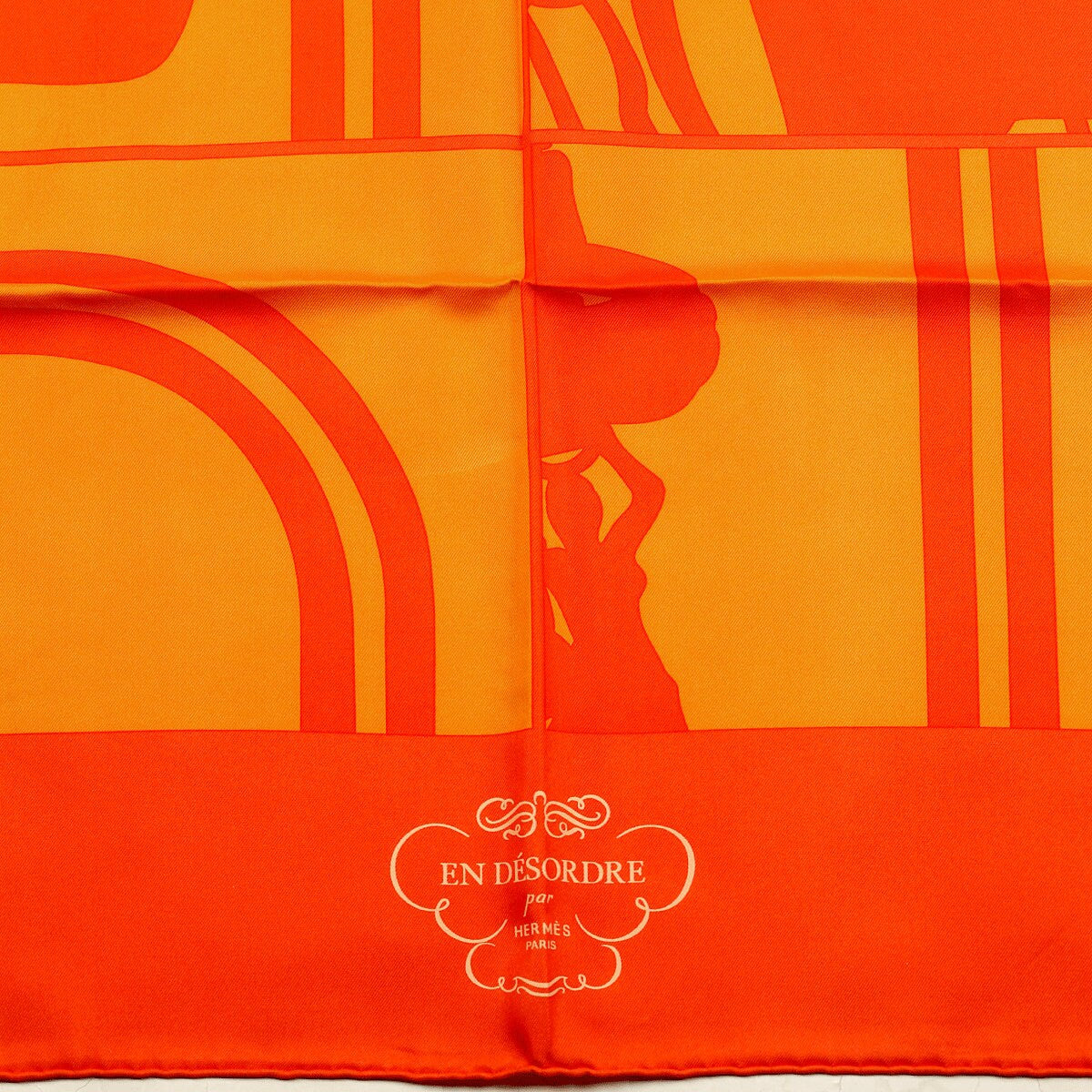 Hermes Scarf "En Desordre" by Cyrille Diatkine 90cm Silk | Foulard Carre