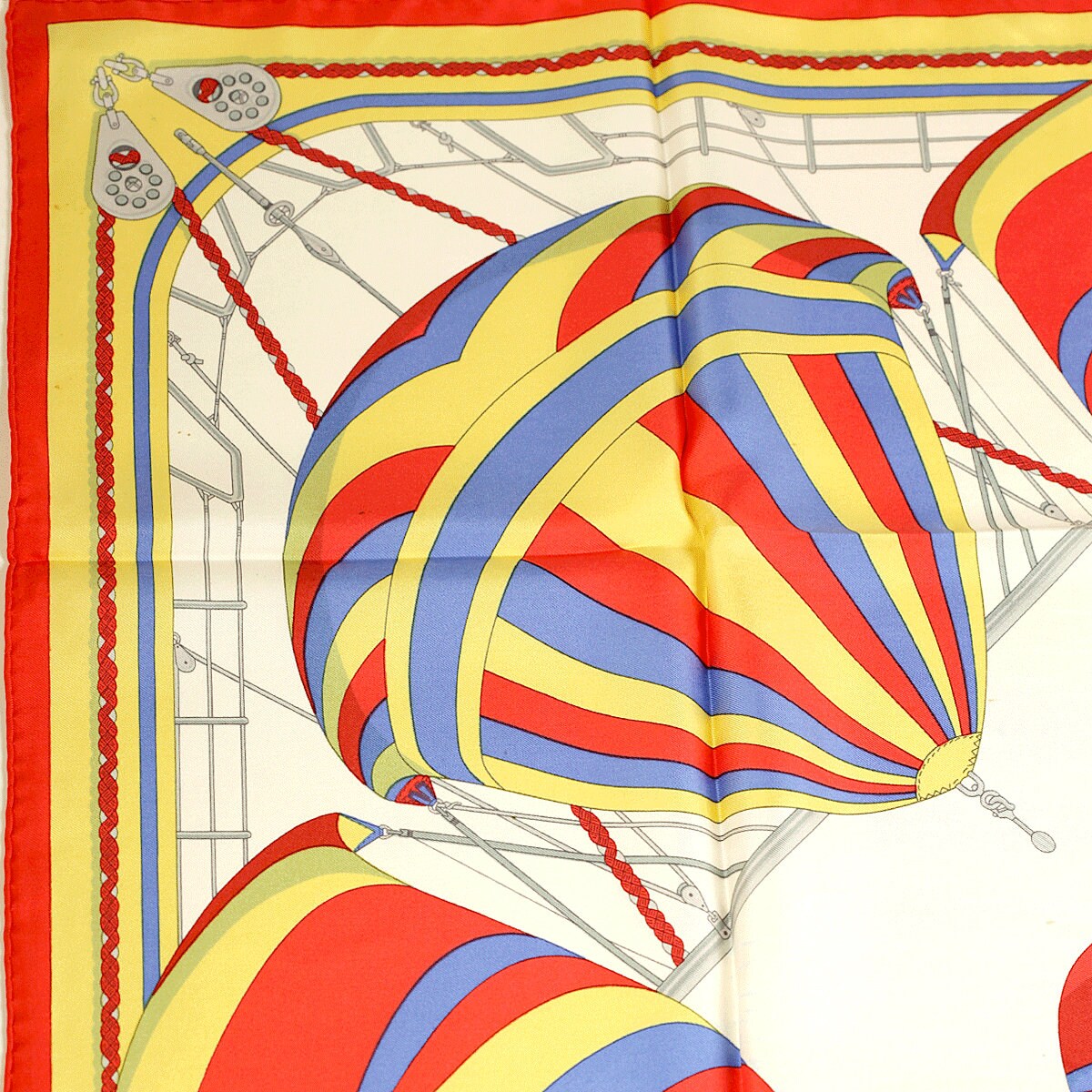 Hermes Scarf "Spinnakers" by Julia Abadie 90cm Silk | Carre Foulard