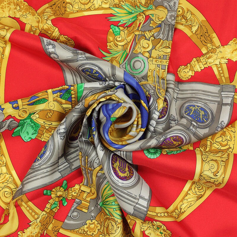 Hermes Scarf "Opera Palais Garnier" by Caty Latham 90cm Silk | Foulard Carre