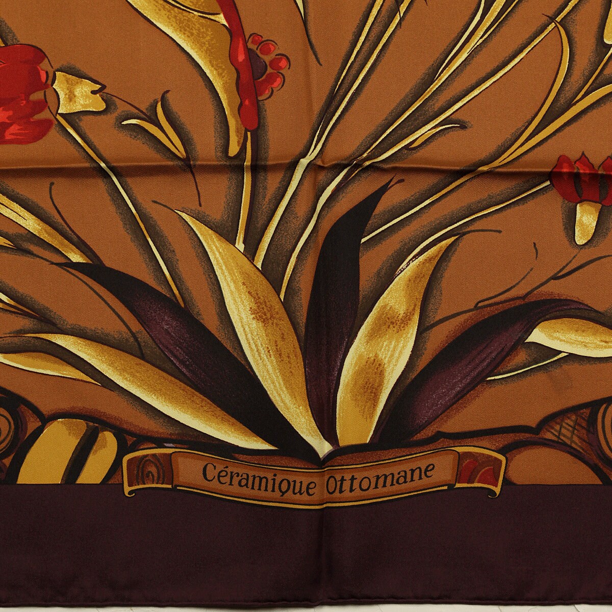 Hermes Scarf "Ceramique Ottomane" by Laurence Bourthoumieux 90cm Silk | Carre Foulard