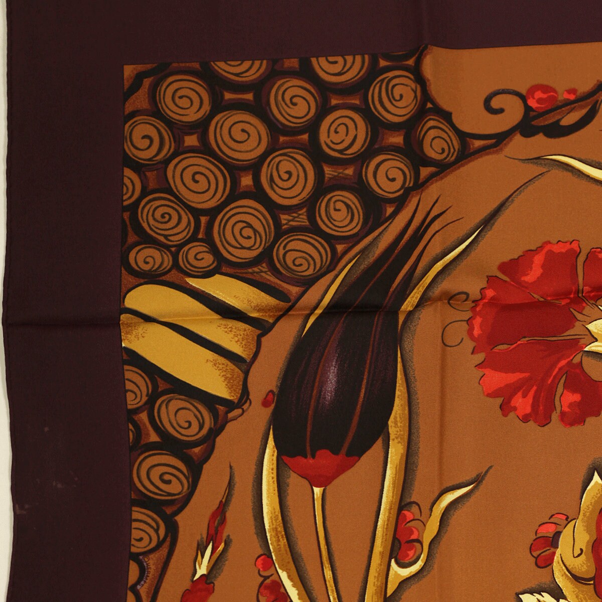 Hermes Scarf "Ceramique Ottomane" by Laurence Bourthoumieux 90cm Silk | Carre Foulard