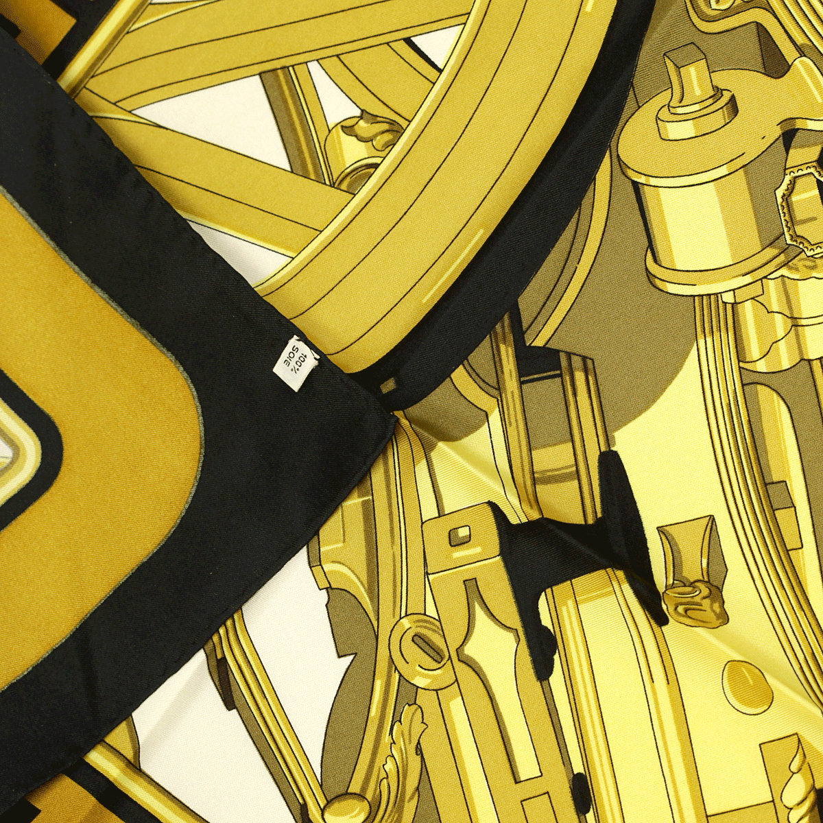 Hermes Scarf "Rythmes" by Caty Latham 90cm Silk | Carre Foulard