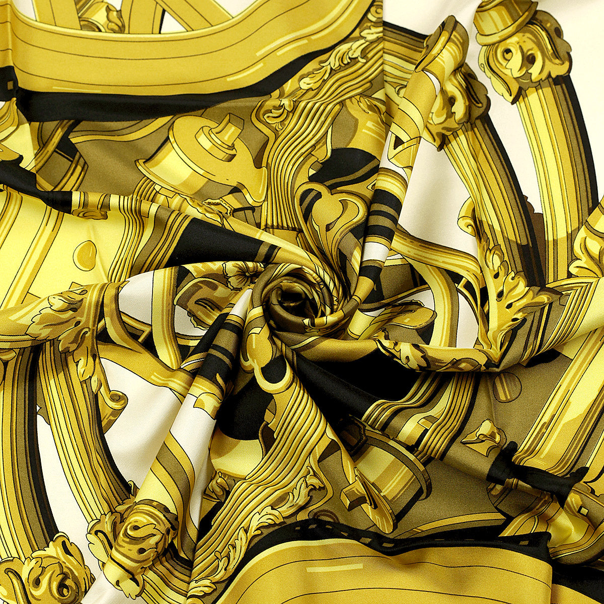 Hermes Scarf "Rythmes" by Caty Latham 90cm Silk | Carre Foulard