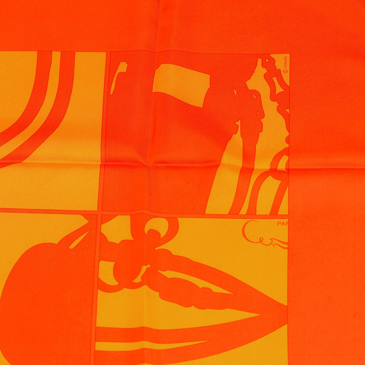 Hermes Scarf "En Desordre" by Cyrille Diatkine 90cm Silk | Foulard Carre