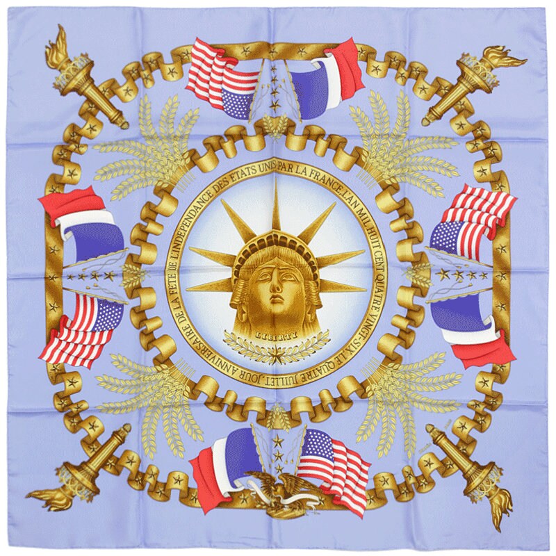 Hermes Scarf "Liberty" by Joachim Metz 90cm Silk | Carre Foulard