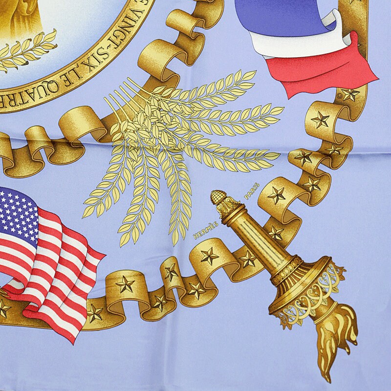 Hermes Scarf "Liberty" by Joachim Metz 90cm Silk | Carre Foulard
