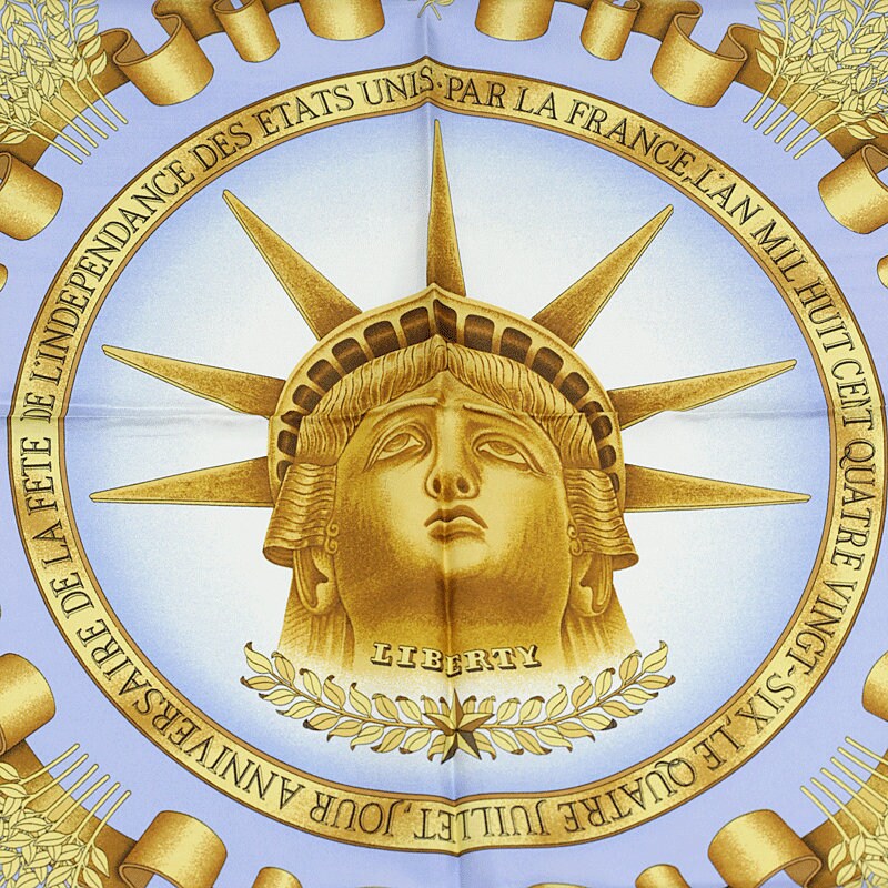 Hermes Scarf "Liberty" by Joachim Metz 90cm Silk | Carre Foulard