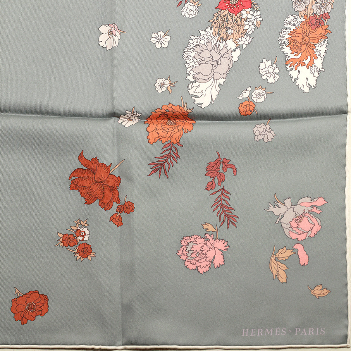 Hermes Scarf "Robe Legere" by Théo de Gueltzl 90cm Silk | Carre Foulard