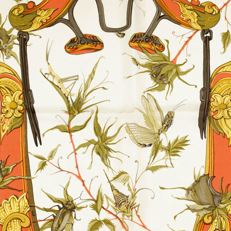 Hermes Scarf "Ingrid" by Lenke Szechenzyl 90cm Silk | Carre Foulard