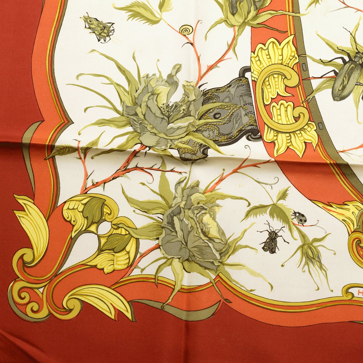 Hermes Scarf "Ingrid" by Lenke Szechenzyl 90cm Silk | Carre Foulard