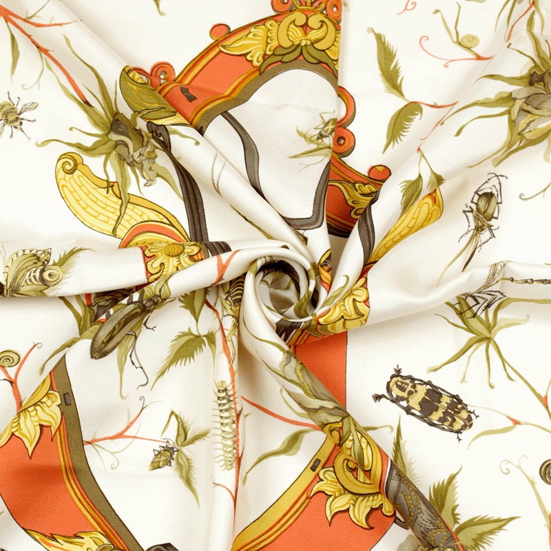 Hermes Scarf "Ingrid" by Lenke Szechenzyl 90cm Silk | Carre Foulard