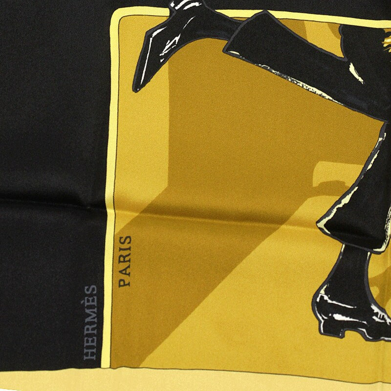 Hermes Scarf 70cm "Swinging Saint Germain" by Jean-Louis Clerc Silk | Foulard Carre