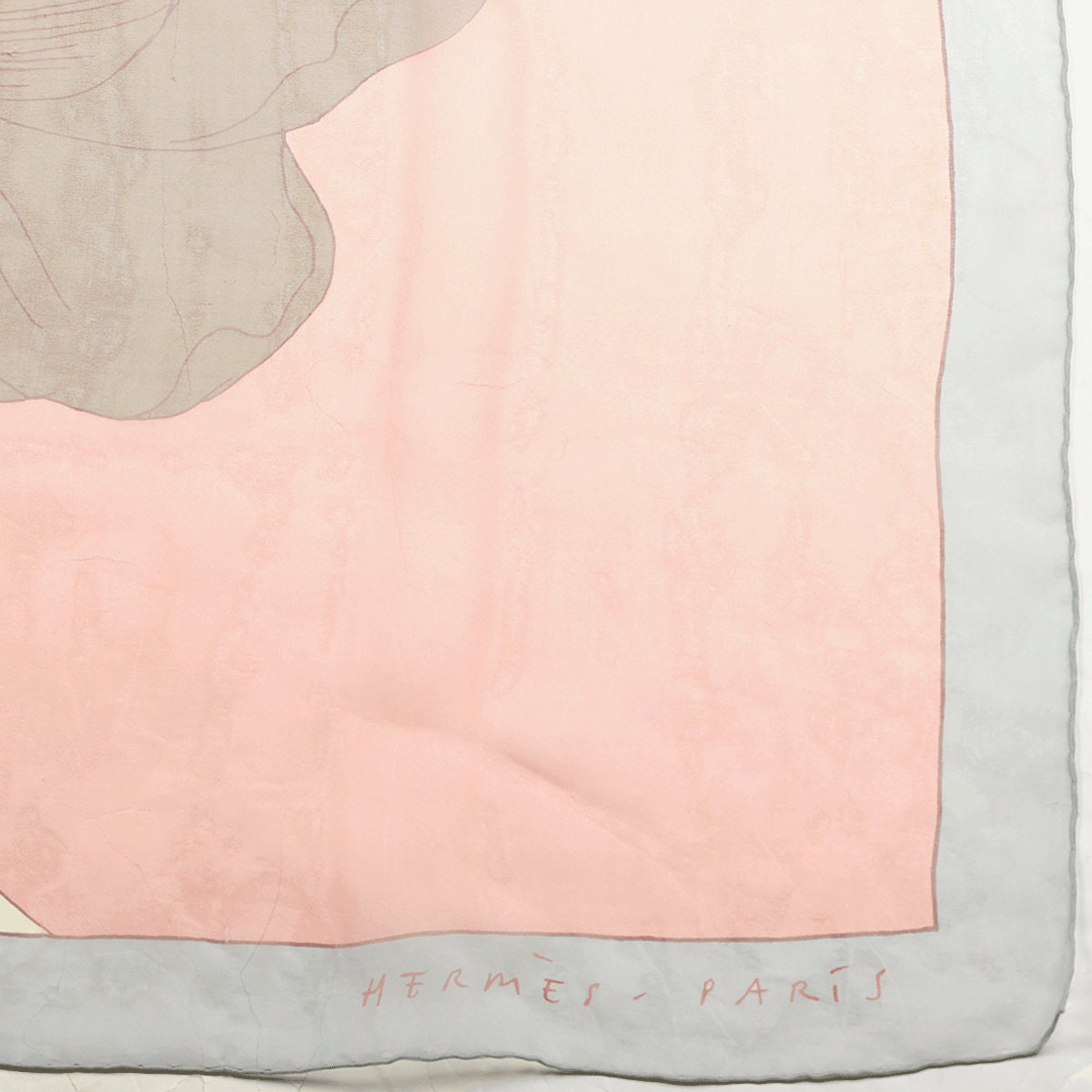 Hermes Scarf "Etude Pour Une Iris Arc-En-Ciel" by Benoit Pierre Emery 140cm Mousseline Chiffon Silk | Carre Foulard