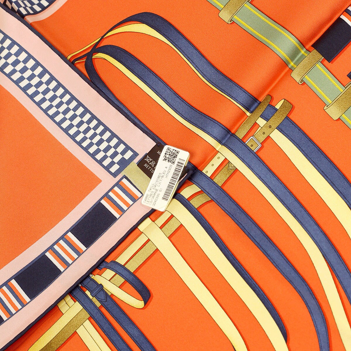 Hermes Scarf "Lettres Equestres" 90cm Silk | Carre Foulard