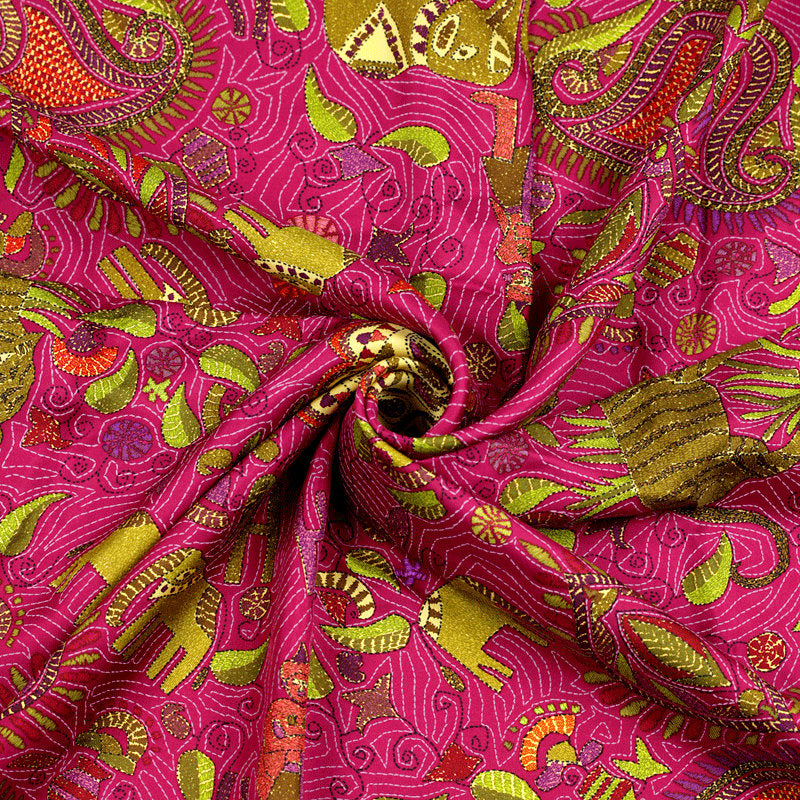 Hermes Scarf "Carre Kantha" 90cm Silk | Foulard Carre