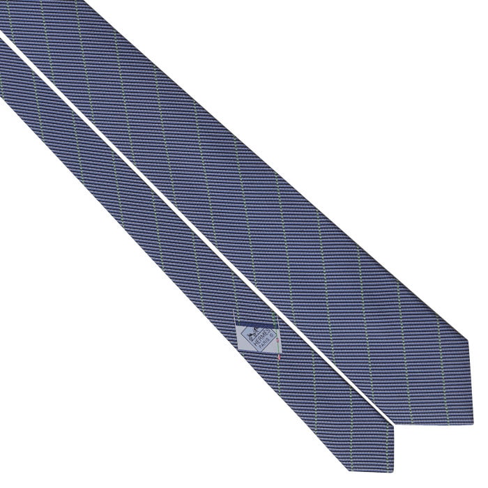 Hermes Men's Silk Modern Geometric Pattern 646031 | Necktie Cravate