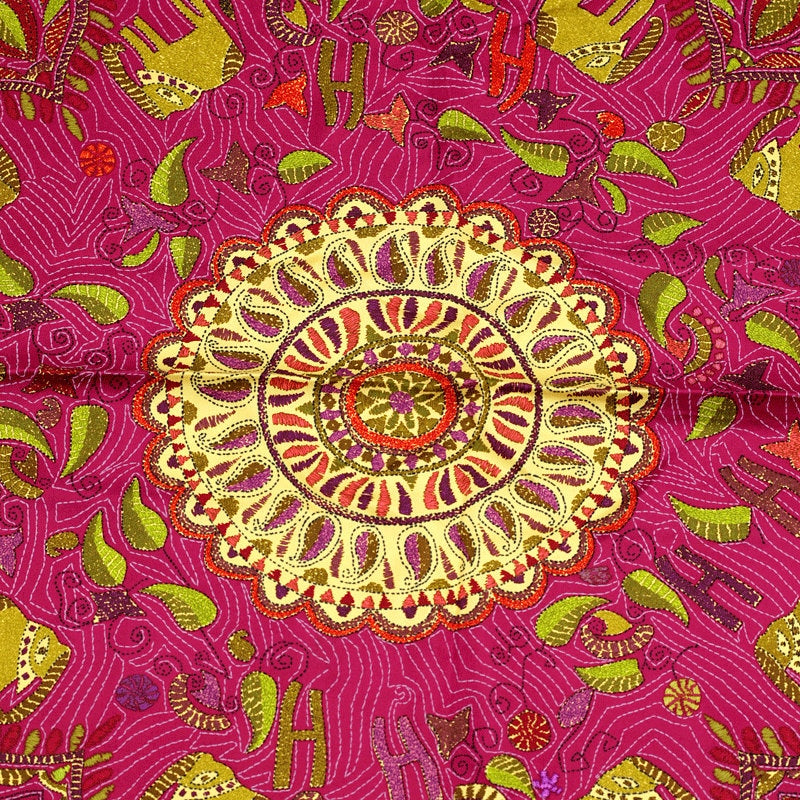 Hermes Scarf "Carre Kantha" 90cm Silk | Foulard Carre