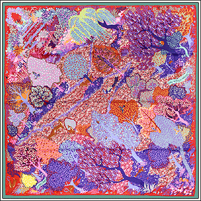 超希少 ☆HERMES☆ プチカレ 英国式庭園にて ALICE SHIRLEY Spotlight on the Hermès scarf designs of Alice Shirley – Exquisite