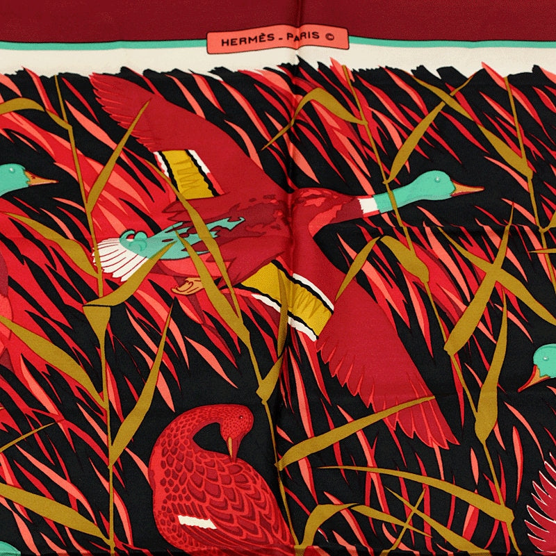 Hermes Scarf "Cols Verts" by Christiane Vauzelles 90cm Silk | Foulard Carre