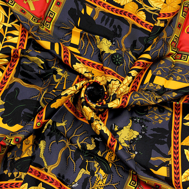 Hermes Scarf "Musique des Dieux" by Claudia Stuhlhofer Mayr 90cm Silk | Carre