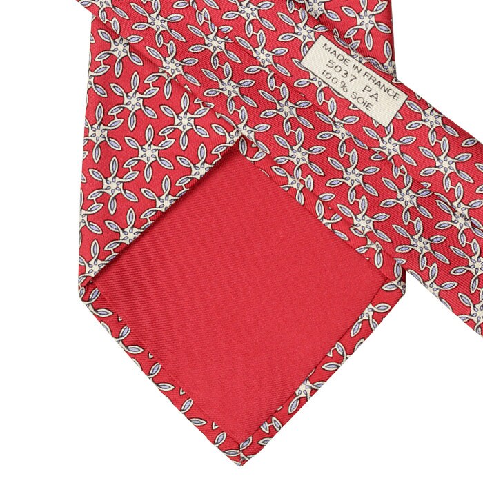 Hermes Men's Silk Tie Geometric Pattern 5037 | Necktie Cravate