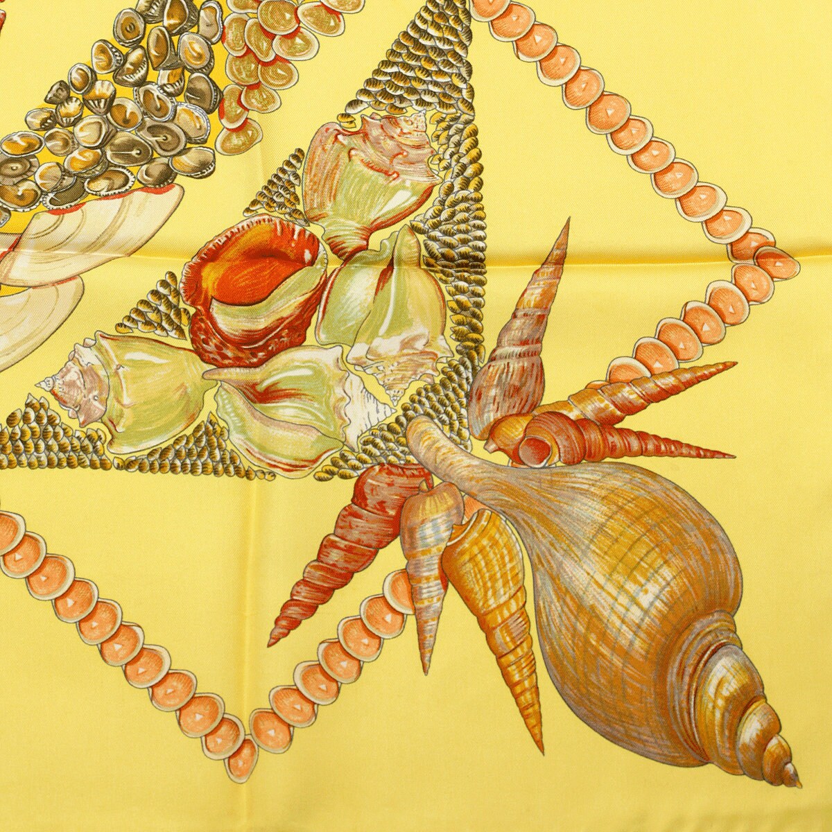 Hermes Scarf "Rocaille" by Valerie Dawlat Dumoulin 90cm Silk | Carre Foulard