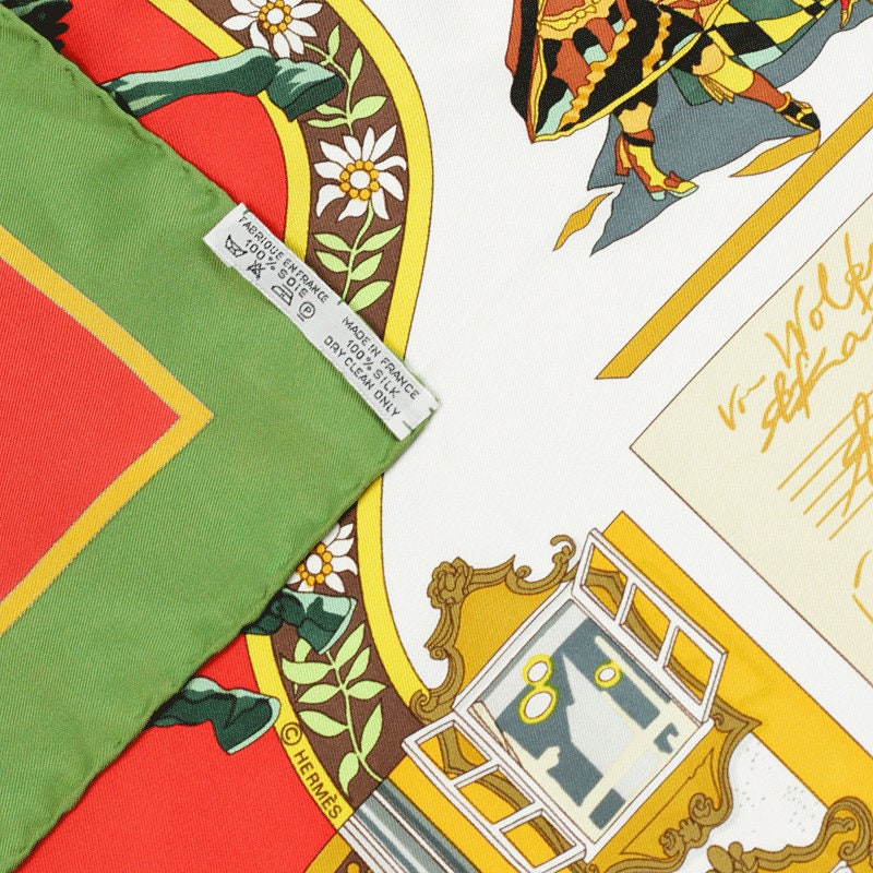 Hermes Scarf "Salzburg" by Loic Dubigeon 90cm Silk | Carre Foulard