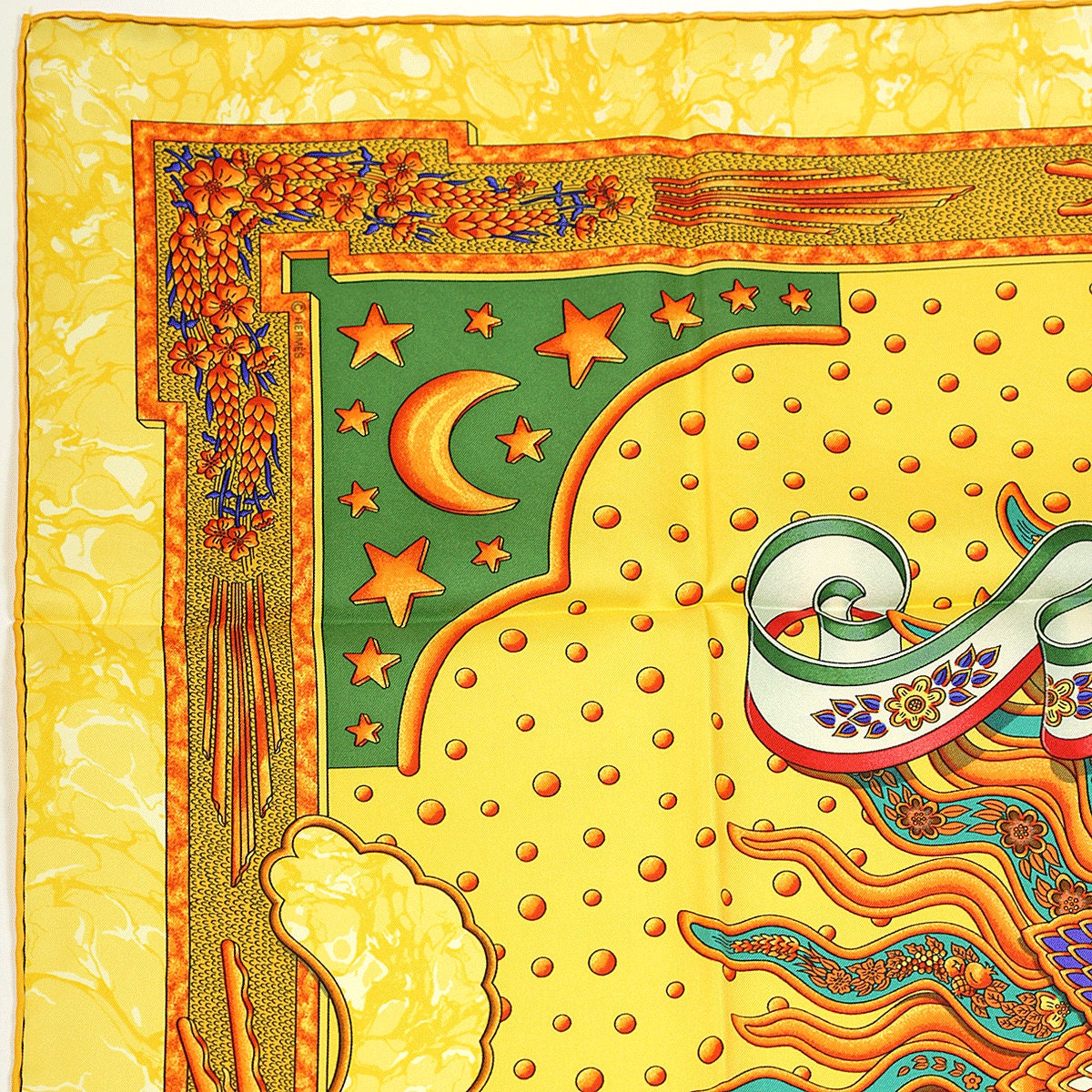 Hermes Scarf "Carpe Diem" by Joachim Metz 90cm Silk | Carre Foulard NIB