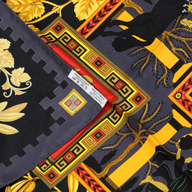 Hermes Scarf "Musique des Dieux" by Claudia Stuhlhofer Mayr 90cm Silk | Carre