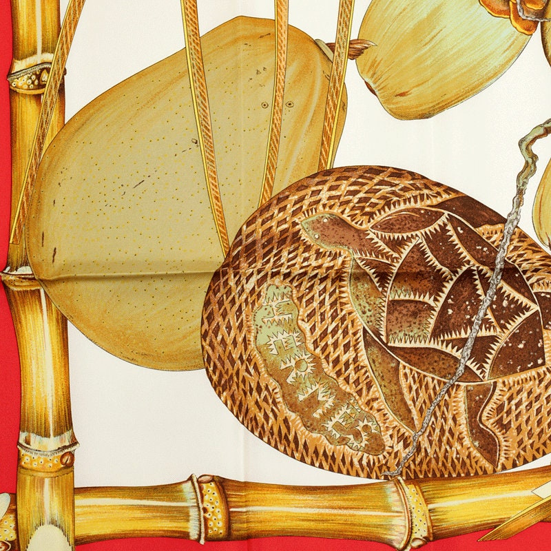 HERMES エルメス スカーフ 【jardin Creole】 Hermes Scarf 